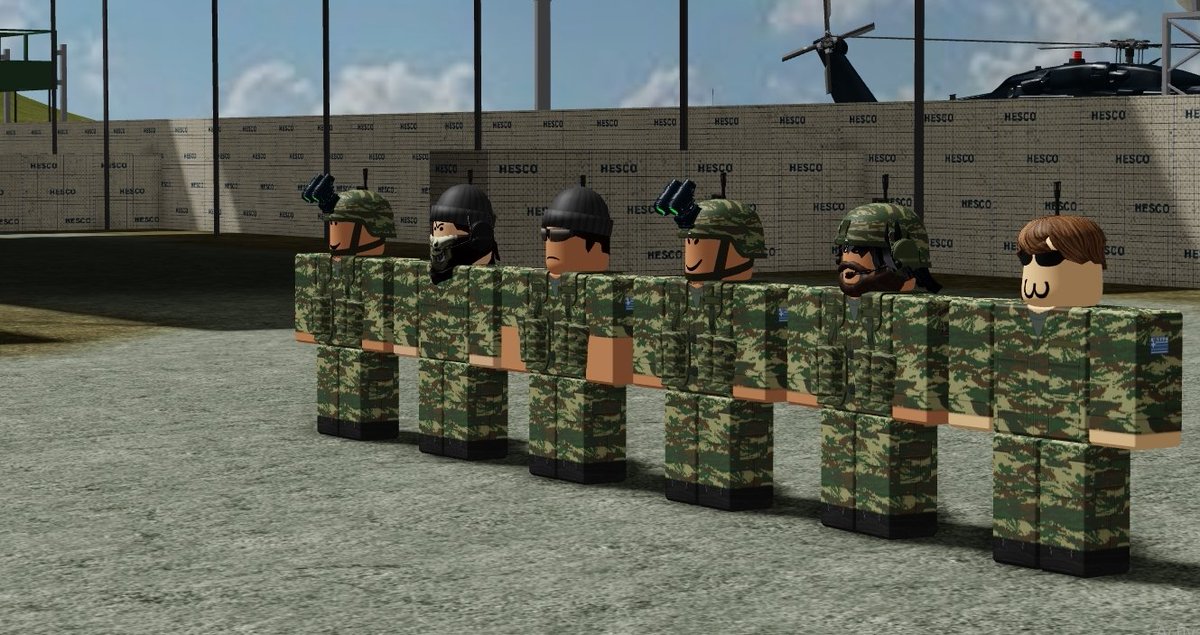 Hellenic Republic Rbxgr Twitter - greek army armor roblox