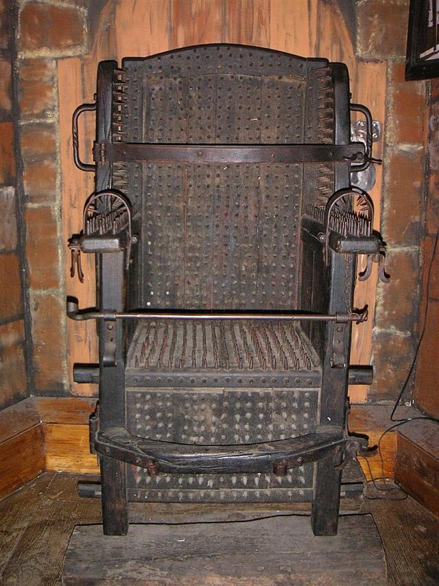 5. La chaise de fer