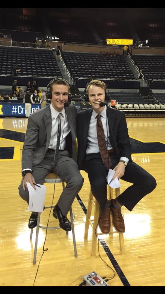 dcarlandgoliath's tweet photo. Thank you @unclechetty for the nomination! Glory days sport broadcasting pics below.

I could nominate so many incredible people (the majority of my Twitter followers)...let’s see your best pics. Stay inside and stay safe! https://t.co/cdiraMTwSF