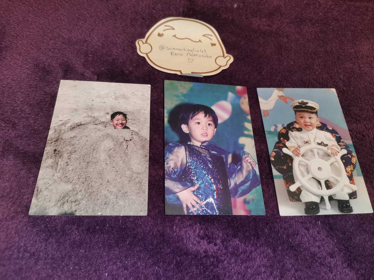 WTS:Ateez EP.Fin: All to Action Anniversary photocards  *Left to right* Mingi, Jongho and Yunho baby pcs  Perfect condition£6 each not including shipping