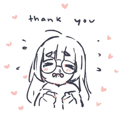 thank you for 17k ? thank you for supporting me and my art 