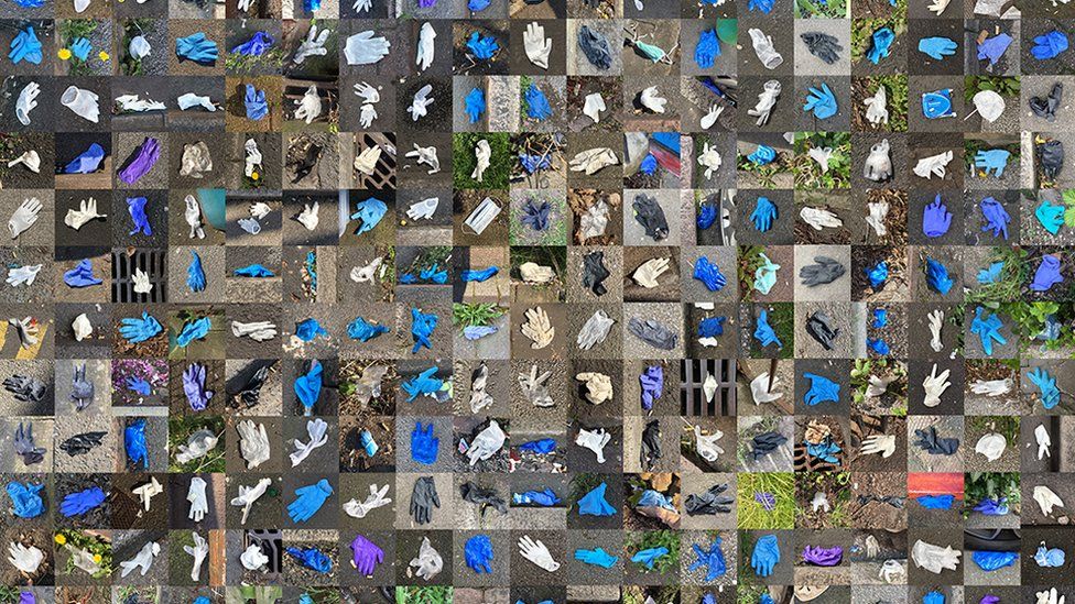 Toronto's tweet photo. Don't be a #COVIDIOT!! 🤪 You didn't litter before; now is NOT the time to start. Please discard your used masks 😷 and gloves 🧤 in a garbage bag 🗑️, NOT on the ground, where it places the rest of us at risk! 🙏🏼

#TorontoStrong 💙 https://t.co/ksf7Gid5OW