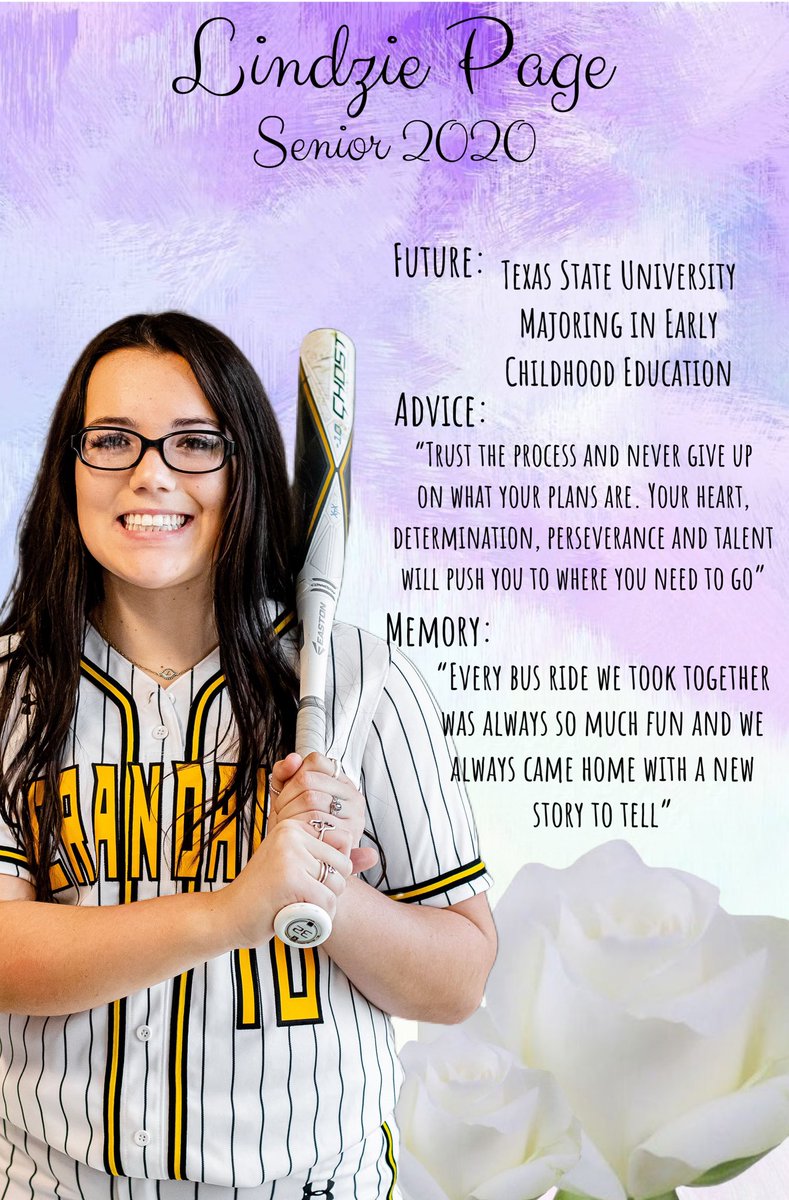 Today’s Senior Spotlight!
We love our #10!!! <a href="/lindziepageee/">Lindz :)</a>