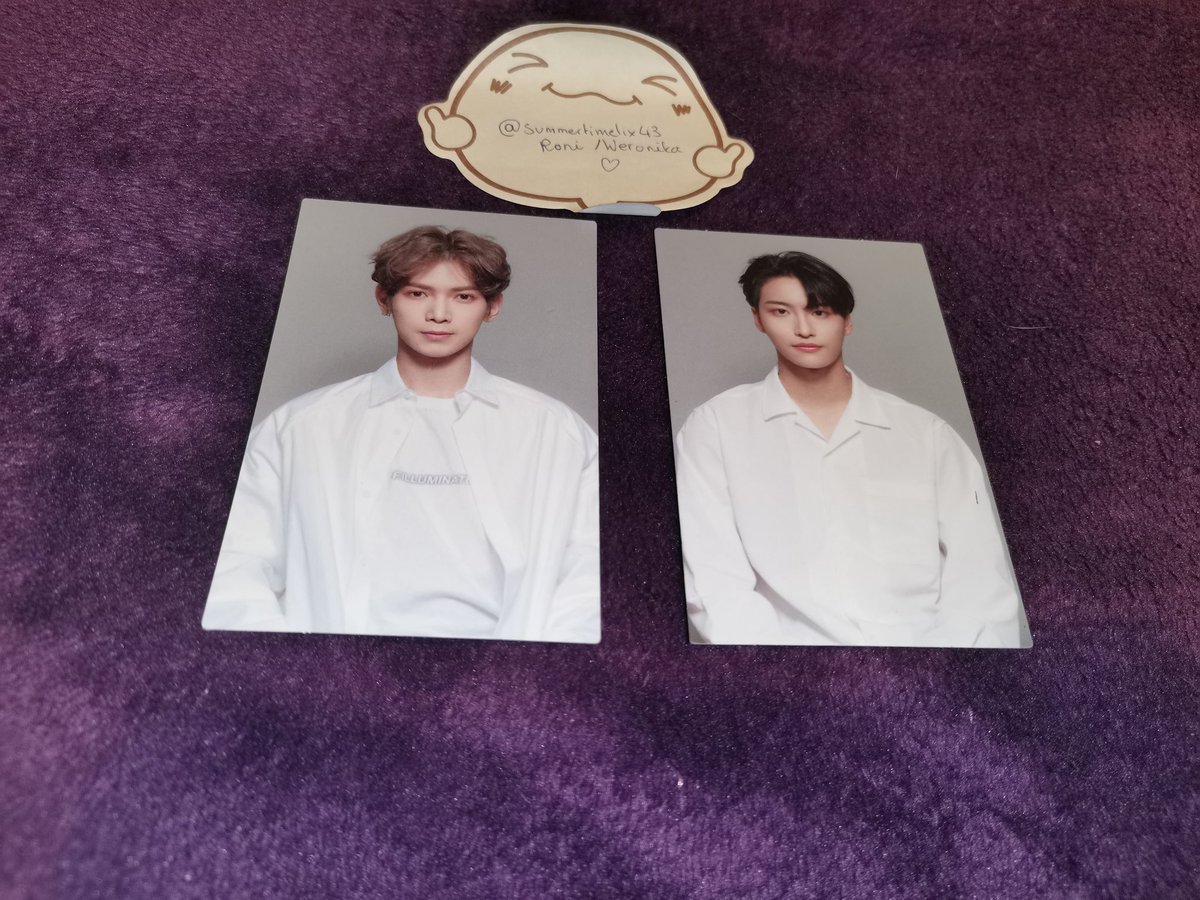 WTS:Ateez EP.Fin: All to Action Anniversary photocards  Yeosang and Seonghwa  Perfect condition£7.50 each not including shipping