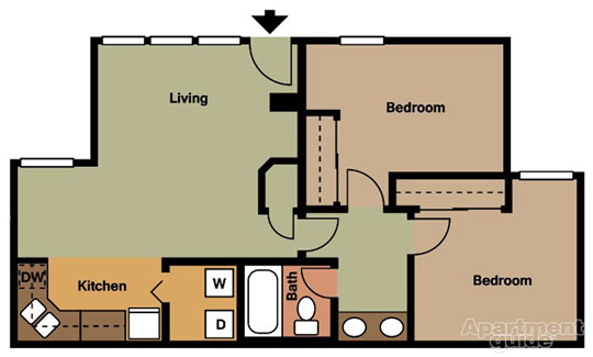 Our homes offer a variety of floor plans, so you’ll be sure to love the space you’re in. bit.ly/2nCUBVj