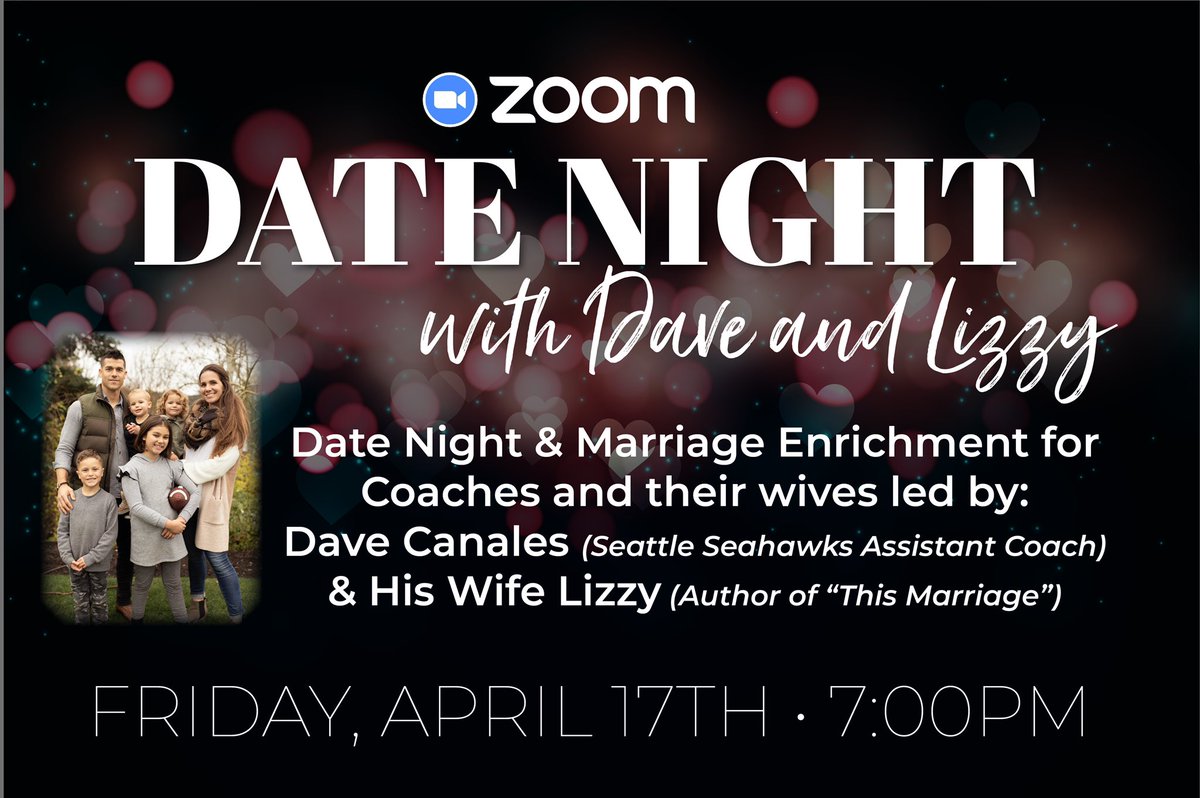 Awesome night for couples planned!  Coaches shoot me an email at scooper@fca.org to get signed up!
