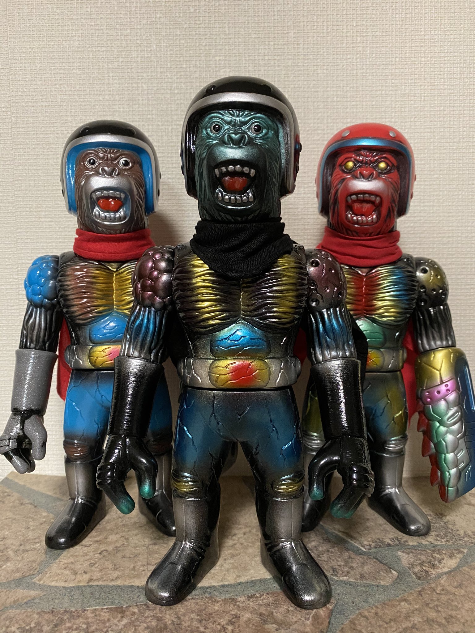 リアルヘッド 真頭玩具 一番星 ベイダーグロー ソフビ