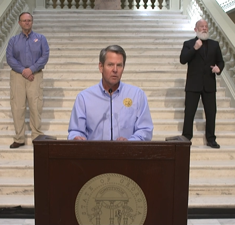 This thread about Governor Brian Kemp's COVID-19 briefing at the Georgia State Capitol finishes up with this link to a Facebook version of this thread. It also includes some other notes from the Governor's briefing.  https://bit.ly/2Xj8R54  #gapol  #COVID19  #COVIDー19  #coronavirus