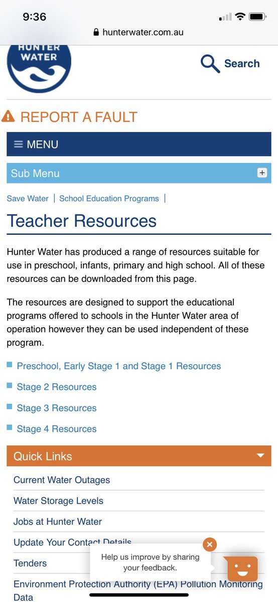 RyanBaartz's tweet photo. @HunterWater has fantastic educational resources and programs to support teachers in educating their students on the processes and importance of #cleanwaterandsanitation. #UoNTeach #EDUC4750 #SDG6 https://t.co/t9dMwYX7jl https://t.co/mvBb3ZRhbt