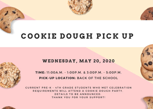 TES_Tigers's tweet photo. T.E.S. Cookie Dough Pick Up will take place on Wednesday, May 20th. Please view the image below for additional information. https://t.co/1L53LdolBJ