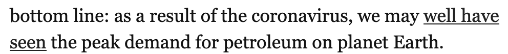 billmckibben's tweet photo. From the new edition of my climate newsletter. There are no silver linings to an epidemic, but there are interesting developments. To wit: 

https://t.co/cHtRwuwt8G https://t.co/fT4d2hy2w2