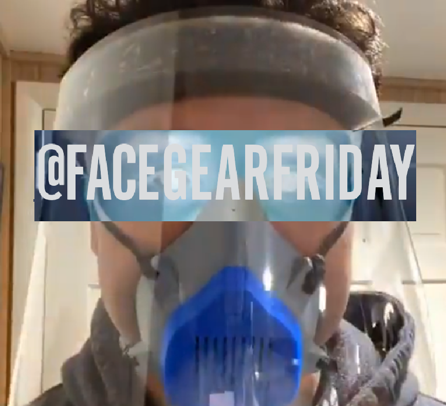 SmallVictoryNYC's tweet photo. Here is how you can easily help @FACEGEARFRIDAY make critically urgent PPE for our healthcare workers now! Contribute as little as $2 to FACE GEAR FRIDAY at https://t.co/7fwZ248afo to help us reach our goal of making 10,000 face shields and masks by Friday. https://t.co/nsbiZ1qWR0