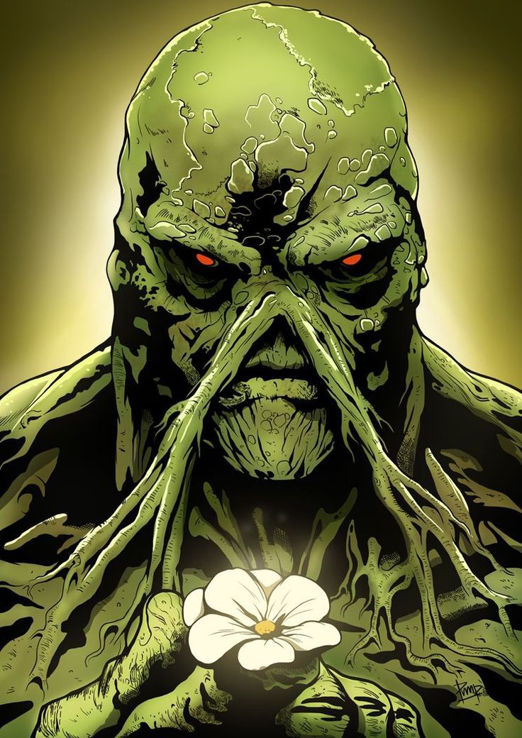 Swamp Thing and Man Thing"Yeah you can copy my homework but don't make it obvious" They came out in the same year but Swamp Thing is way more popular and Man Thing is a terrible name so DC gets this one.