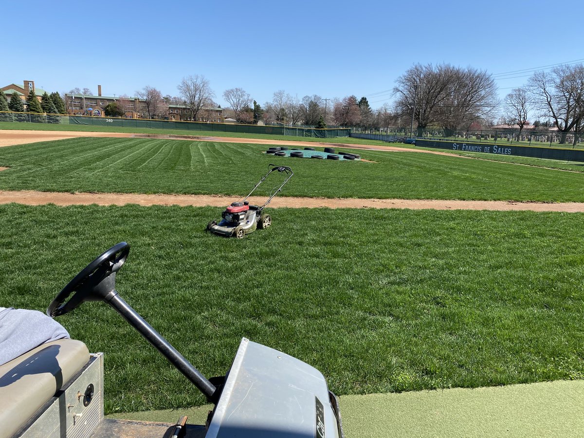 A good day @‘ Kober Field as we can only hope baseball is somewhere in the near future