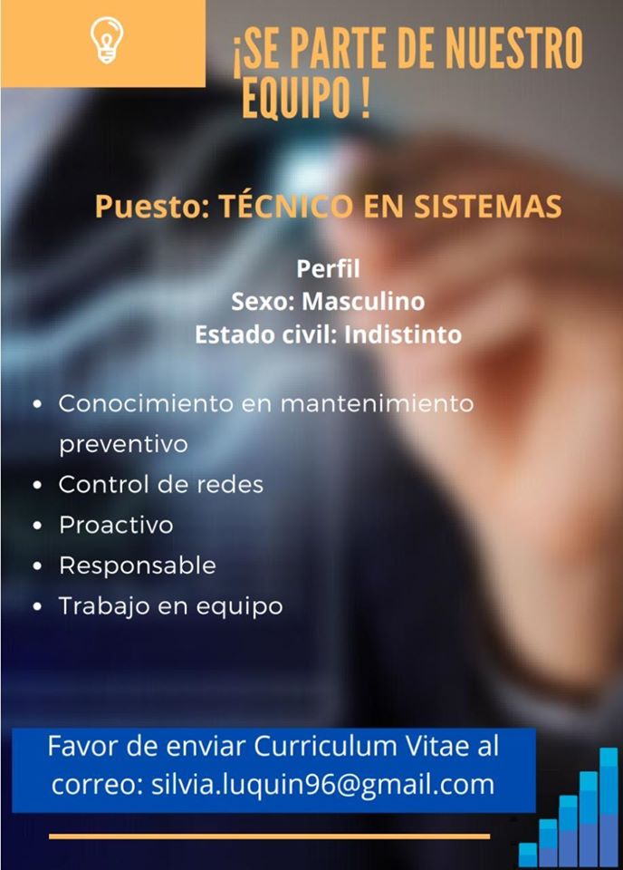 keet_co's tweet photo. O P O R T U N I D A D 
para #LosMochis !
info en: silvia.luquin96@hotmail.com📬
#oportunidadesKeet #vacantesKeet #keet 
#sistemas #trabajo #sinaloa https://t.co/3Vi6v6P8cP