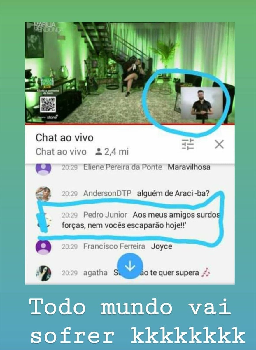 #LiveLocalMariliaMendonca , ninguém escapa