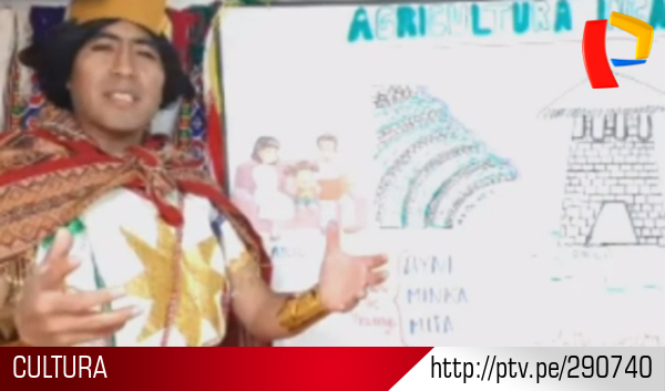 ¡Un gran ejemplo! Desde Cusco, profesor nos explica sobre la agricultura incaica ► ptv.pe/290740