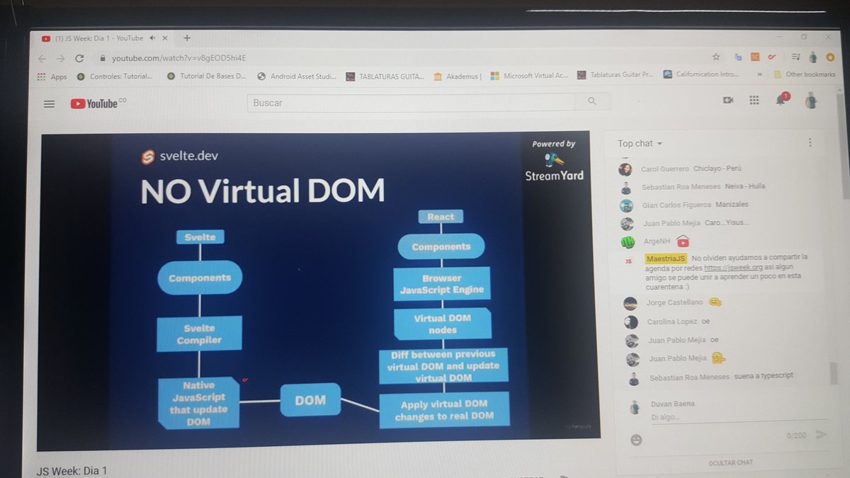 djb349's tweet image. learning a lot in jsweek - Este men es muy teso @gndx @Globant  #JSweek