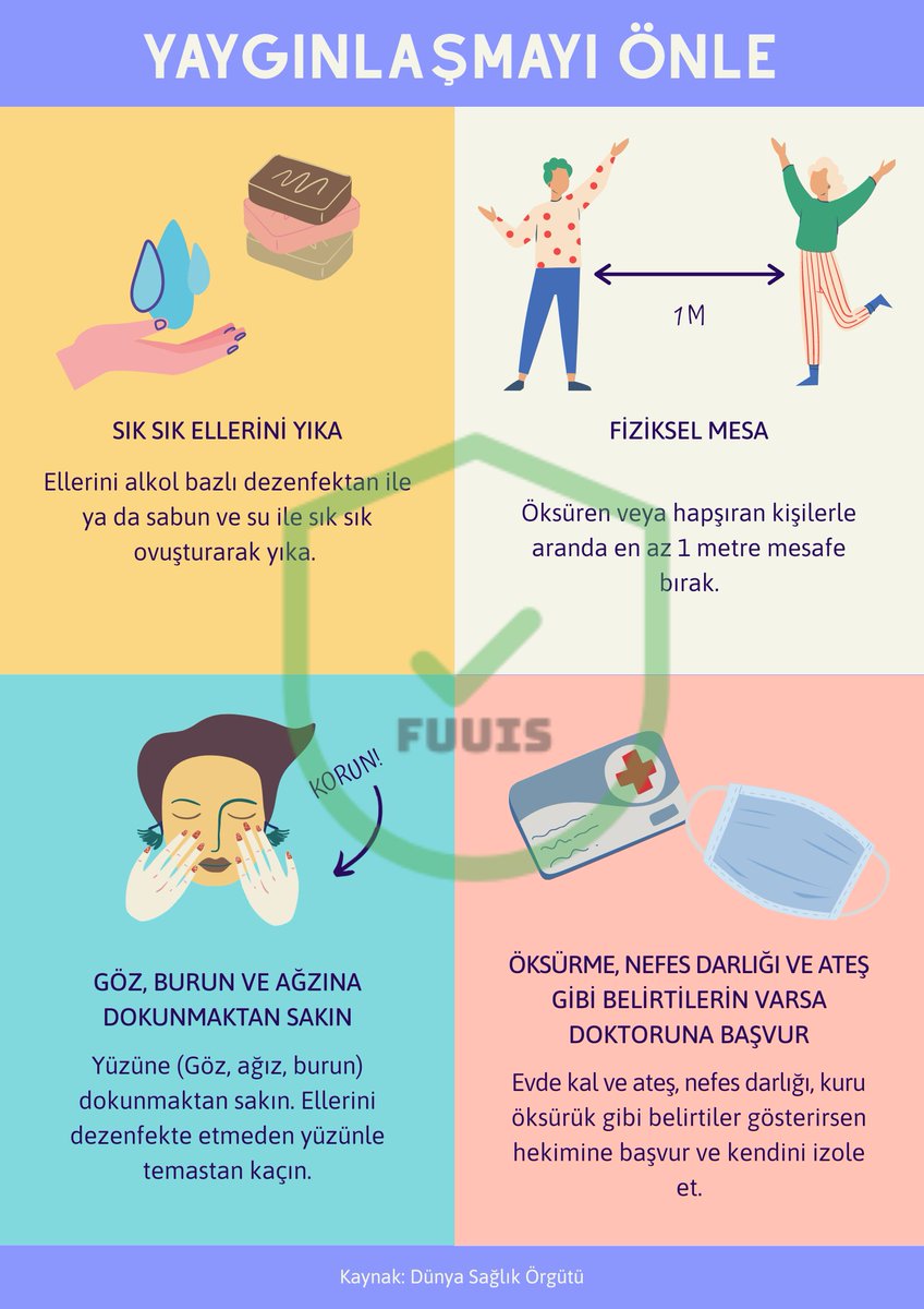 fuuisdomain's tweet photo. Yaygınlaşmayı Önle! Kendini, sevdiklerini ve tüm ülkeyi koru! #vaka38226 #coronavirus #StayAtHome #EvdeKal https://t.co/WjQQLfjhKw