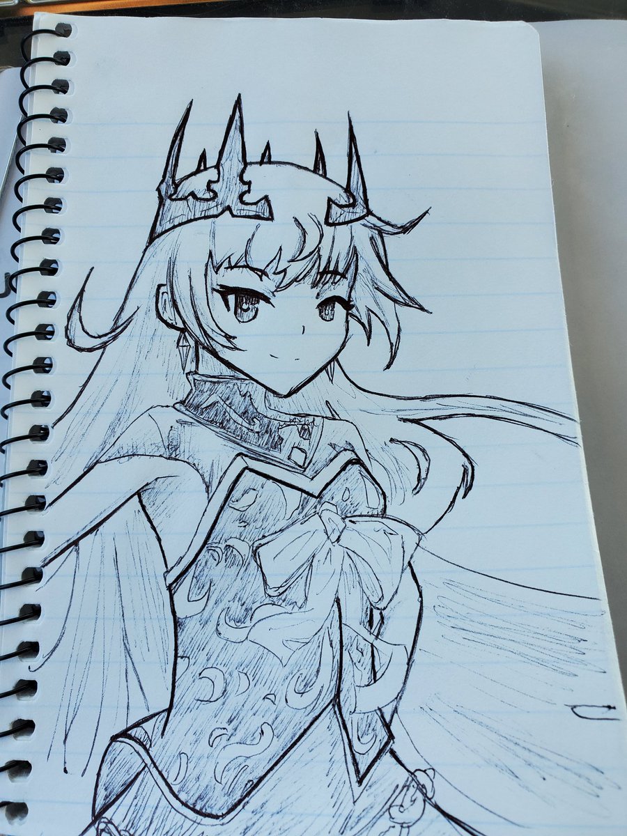 Work is draggingggggg, here's a doodle of ML Charlotte!
#E7 #epicseven