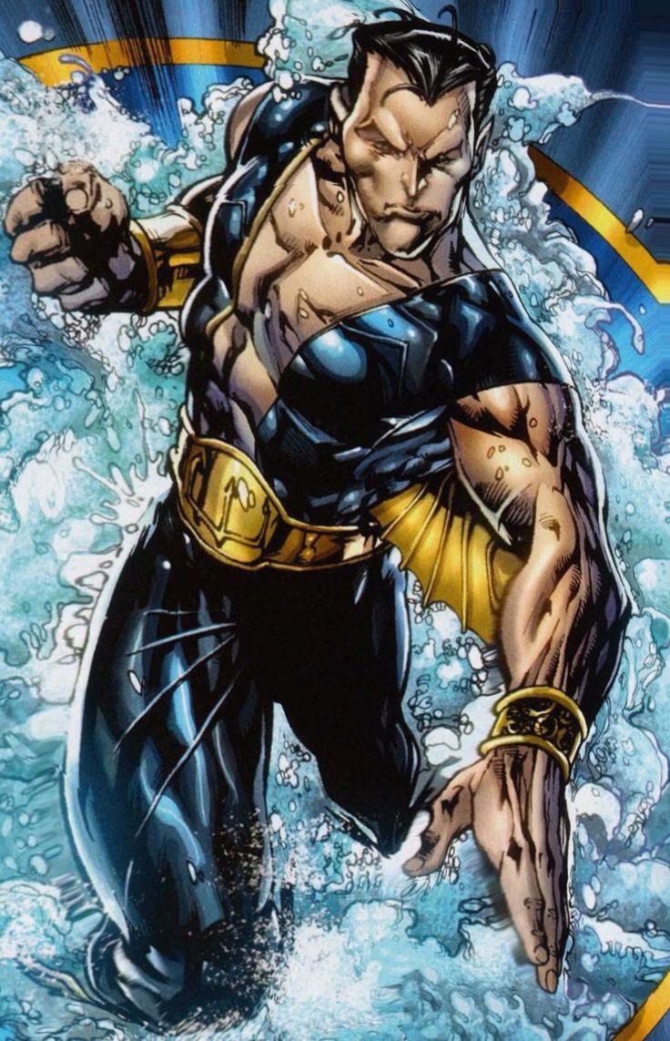 Namor and AquamanApparently Marvel thought of it first.