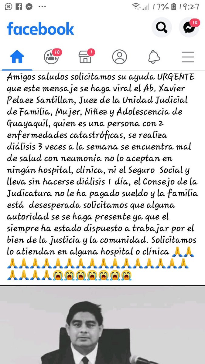 CarlaSe26236429's tweet photo. ATENSISTENCIA MEDICA URGENTE @ottosonnenh @PedroPabloDuart @mariapaularomo @cynthiaviteri @alcaldiagye @MinGobiernoEc @Salud_Ec @Salud_CZ8 @Salud_CZ5 @Salud_CZ4 @PaulGranda @Lenin @Presidencia_Ec @SecretariaEc @VicenteTaianoEC @JosueSanchezEc https://t.co/Z58ZH0nyYY