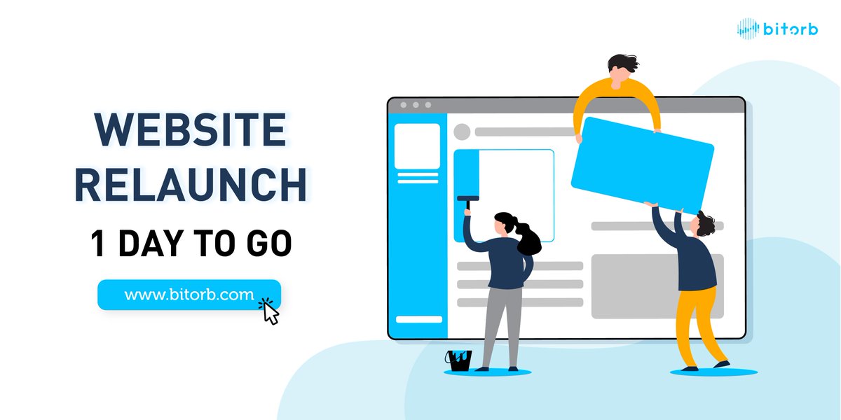 BitOrb_official's tweet photo. Sneak Peek! 👀 We will be releasing our updated homepage at https://t.co/FQFCO24ASM tomorrow!
#websiterelaunch #website #relaunch #BitOrb #LetsGetIntoORBYT $ORBYT https://t.co/2gasN1I6rn