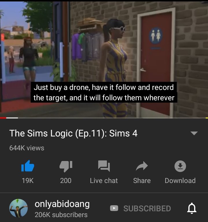 20. onlyabidoangThe Sims Logic emang kadang bikin ngakak saking ga masuk akalnya, nah dia bikin kompilasi Sims Logic ga cuma Sims 4 ada Sims 2 dkk. Lucu aja, maaf ya tontonanku emang aneh