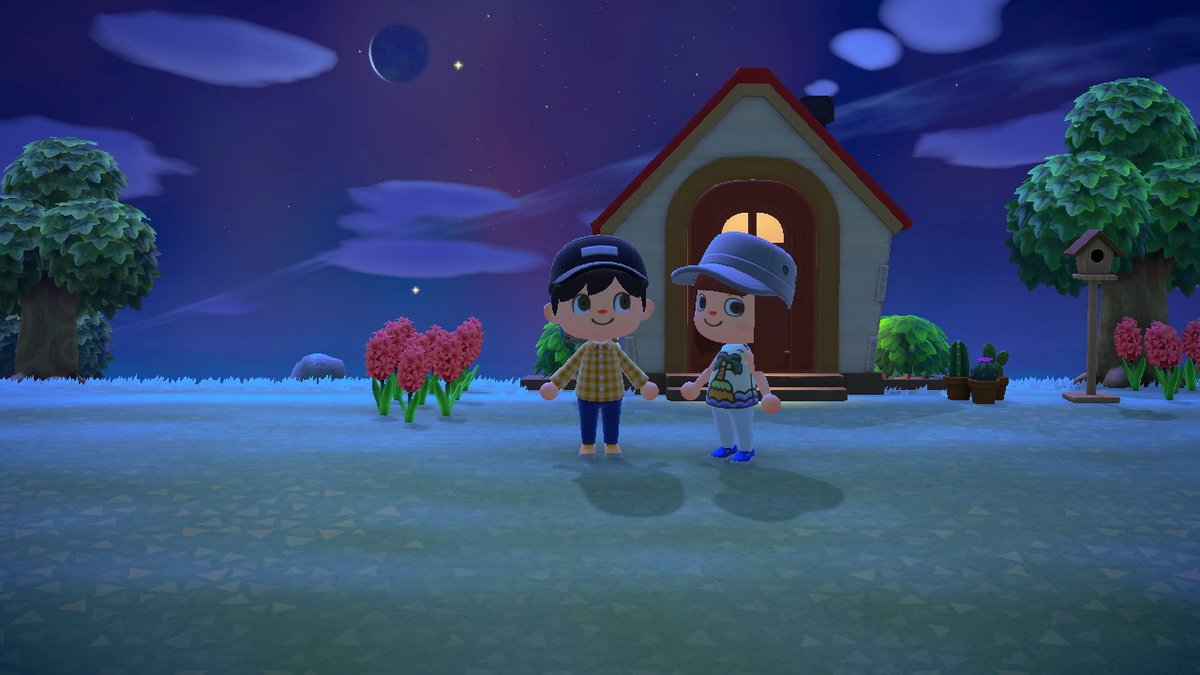 mymacsoft's tweet image. #动物森友会 #AnimalCrossing #ACNH #NintendoSwitch

take a photo with my wife.