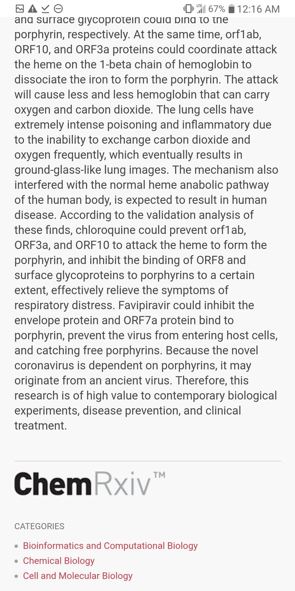 Saracarey52's tweet photo. #25thAmendmentNow #TrumpVirusCoverup #NewYorkTough
#COVID19 #COVID #RemoveTrumpNow
#coronavirus  breakthrough
md whitepaper covid
not pneumonia.Vent useless. 
Blood cant carry oxygen
disrupts hemoglobin
rx= monoxide pressure chamber
/give redblood
chloroq disrupts virus+
Capture: https://t.co/GDCWtqi7v8
