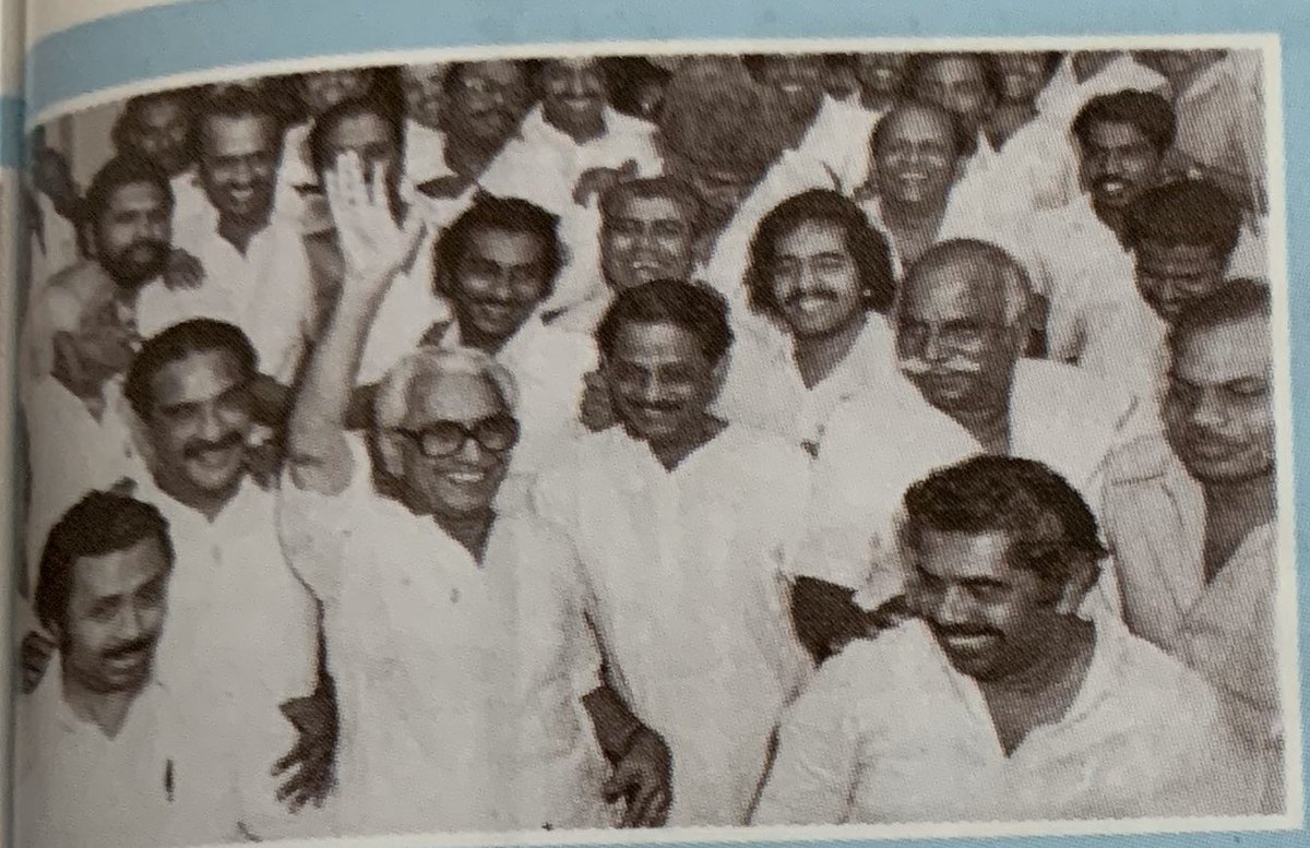 A young  @chennithala is also seen here.  @INCKerala