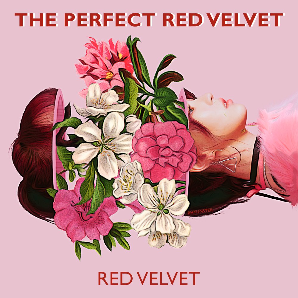 The Perfect Red Velvet in surrealistic style