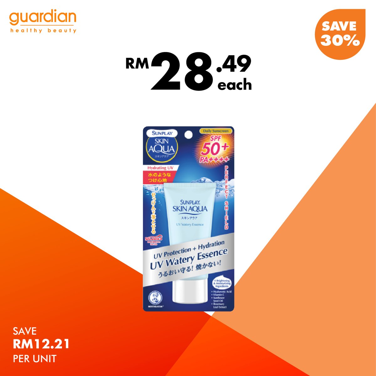 *Limited to 3 units, per item, per receipt. Only available at selected stores. While stocks last. Terms apply. #GuardianMY  #JomGuardian  #GuardianOnline  #GuardianSquad  #GuardianPromo  #StayAtHome  