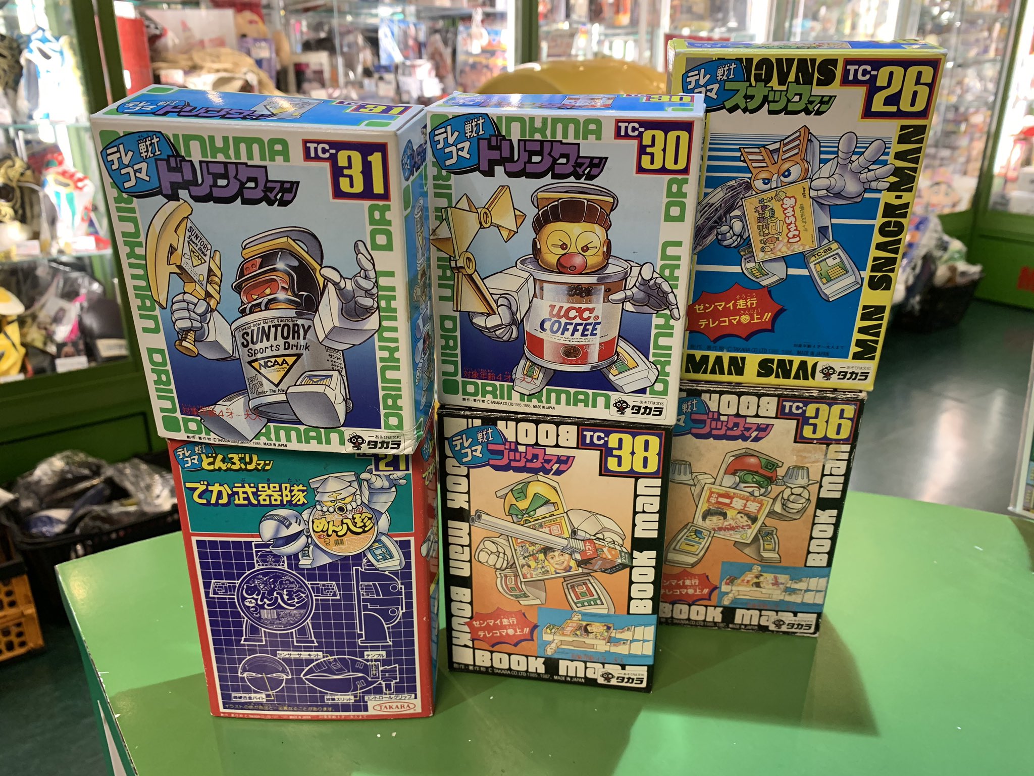 Twitter 上的 宮越館長 コンプｒｅｘ編集部 テレコマ戦士 ドリンクマン スポーツドリンク Ncaa Uccコーヒー ブックマン 幼稚園 小学一年生 スナックマン おやちゃい どんぶりマン でか武器隊 めん八珍 消しゴムも投下するぜ シール未使用キャラでハイになり