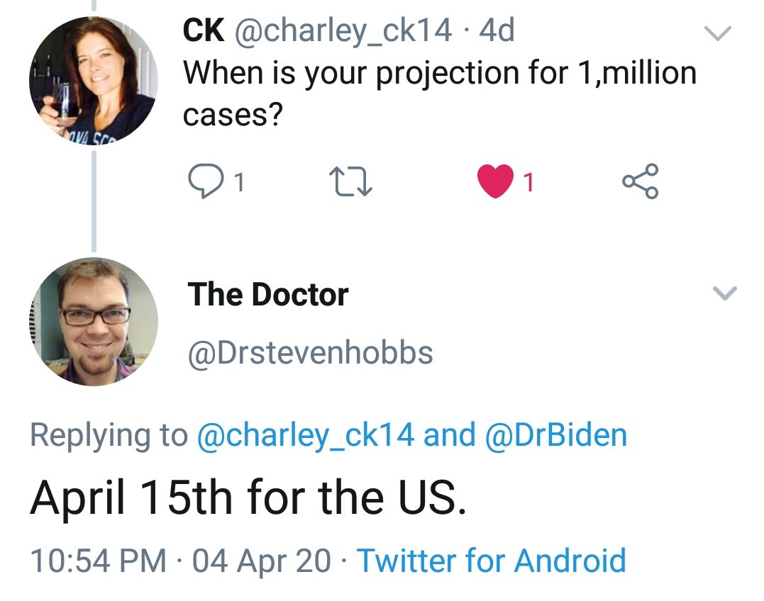 A few of you have asked for my projection(s). Look at the dates and the statements. We are right where I calculated on March 19th.As always, this isn't to scare. It's to let you know that we have the ability to see what can happen so we can plan ahead. #PlanningPreventsPanic