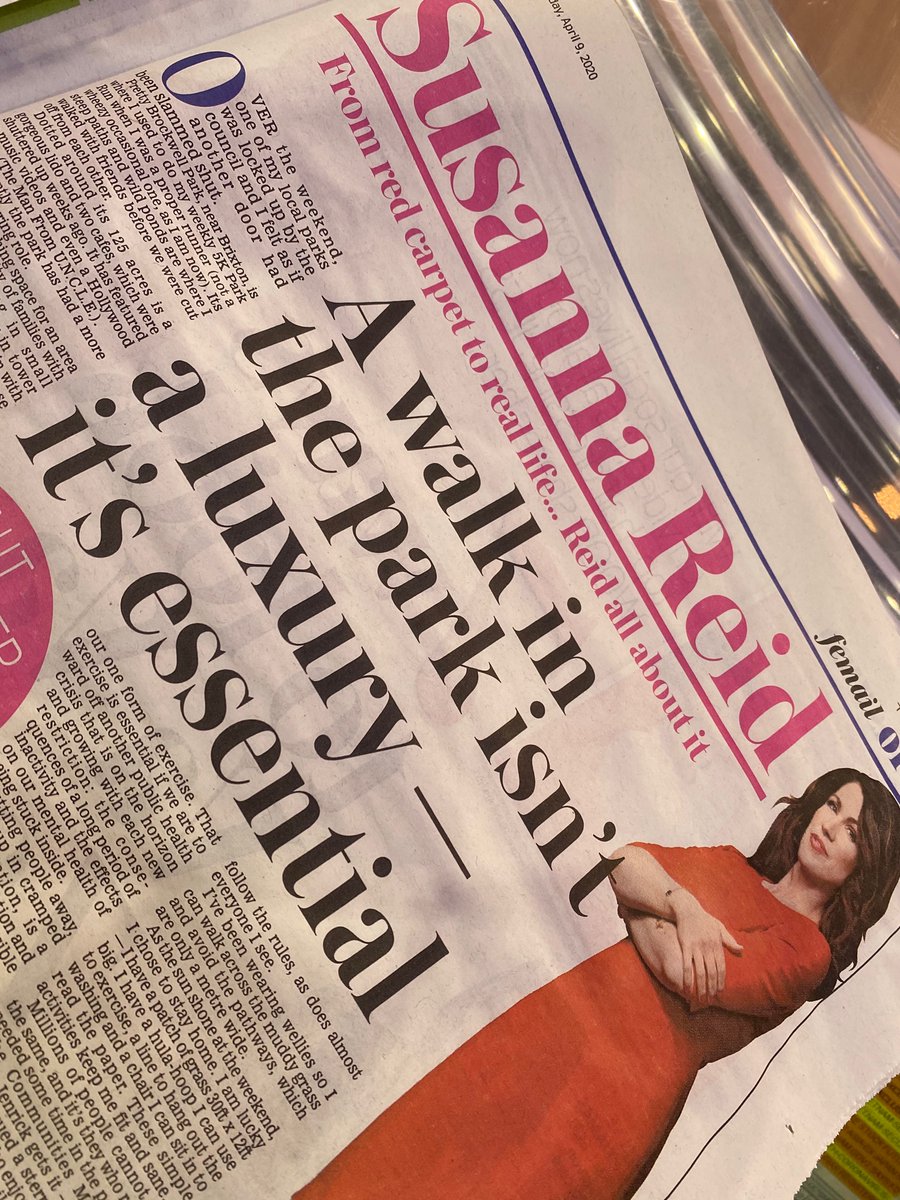 NEW COLUMN: The rules are clear - you can go out for daily exercise NOT sunbathing, picnics, gatherings, parties, barbecues, training sessions, cricket matches..... PLEASE stick to the rules and we can keep our parks open #BuyAPaper <a href="/DailyMailUK/">Mail+</a>