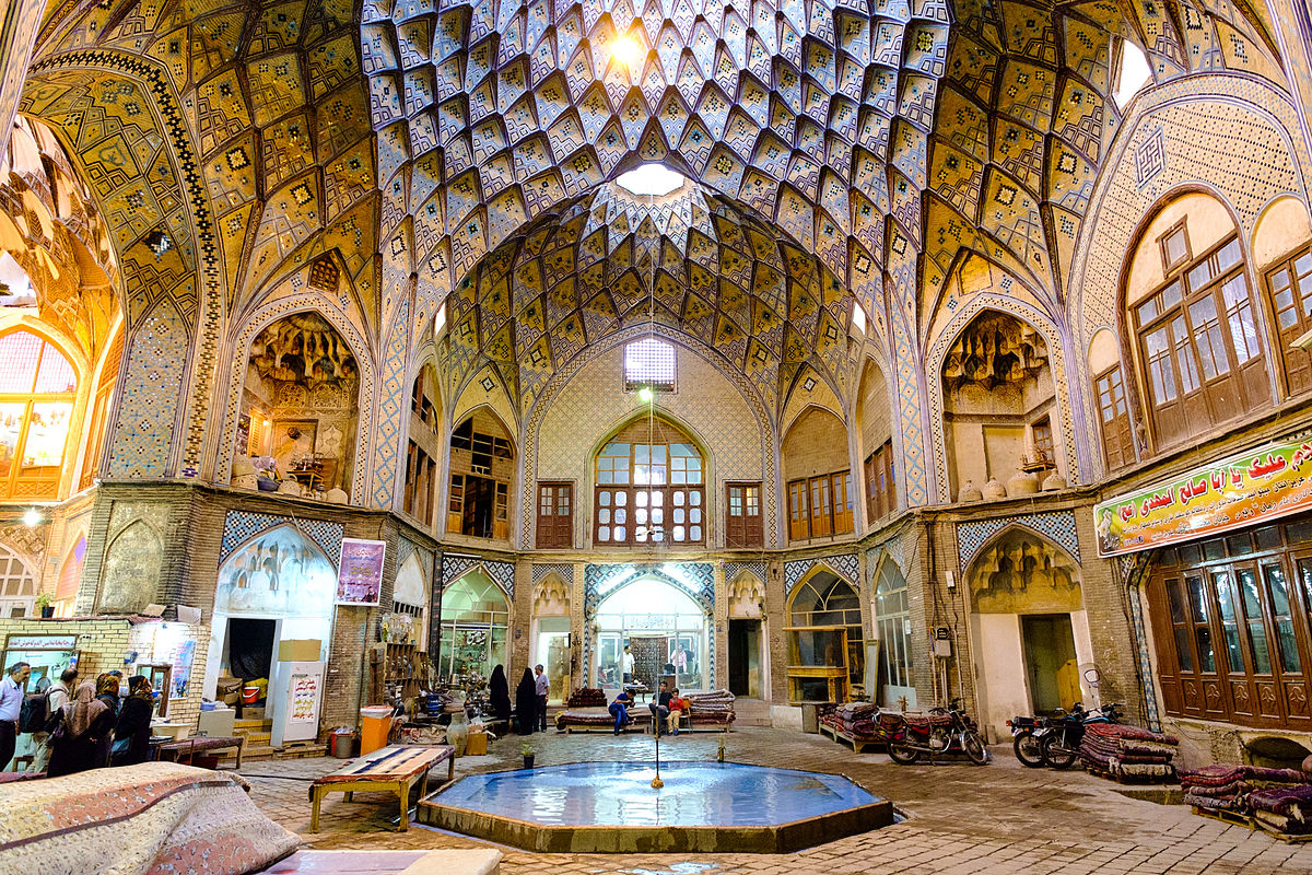 Going shopping again at another bazaar in my Iranian cultural heritage site thread.The Bazaar of Kashan. It is believed it was built during the Seljuq era which was in the 10th century. It includes mosques, plazas, arcades, baths & even tombs in it & it stretches for a few miles.