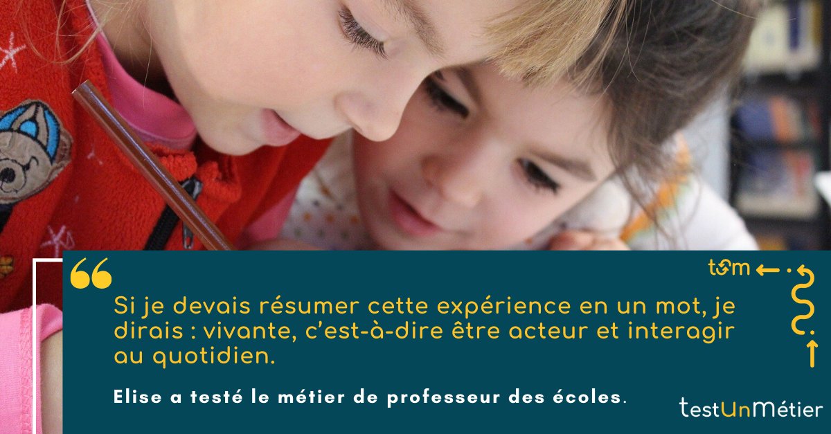 Et demain ? Vous ferez quel métier ? 
De la banque à professeure des écoles : Élise nous raconte son expérience.
linkedin.com/pulse/de-la-ba…