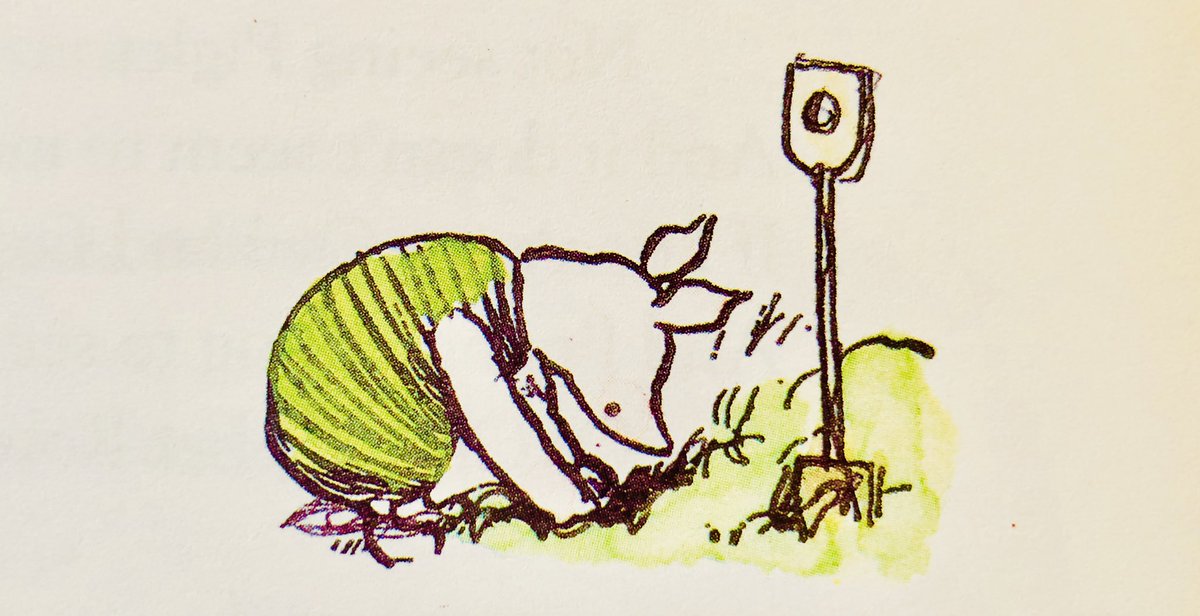 “I’m planting a haycorn, so that it can grow up into an oak tree,” said Piglet. “It’s a very difficult thing, planting, unless you know how to do it,” and he put the acorn in the hole he had made, and covered it up with earth, and jumped on it. ~A.A.Milne #SpringTreats #StayHome