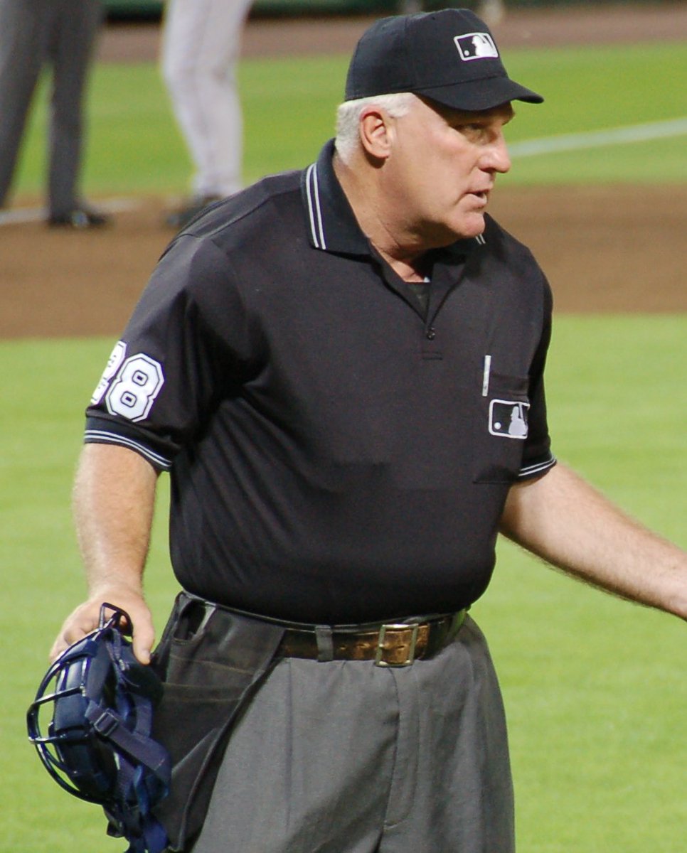 Larry Young, 24 year career as an MLB umpire. Larry and I were on the same conference ticket in Amsterdam along with Jerry Weinstein. I was naively wondering what I could learn from 2 hours of an umpire's talk. May be the most wrong I've ever been. Unreal to hear him talk.