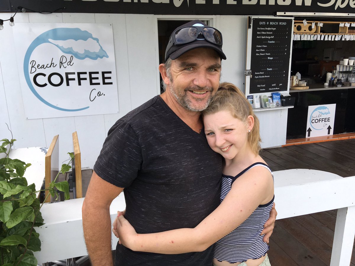 BareCoffeeCo's tweet photo. Many great cafes still open for takeaway #coffee on the #SunshineCoast. 

Thanks for my great #espresso at Beach Rd. Coffee. 

•
•
•
#buylocal #supportyourlocalbusiness #localcoffee #coffeebusiness #coffeelover #familybusiness #family #fatheranddaughter #coffeetime https://t.co/T9pl8ThJVt