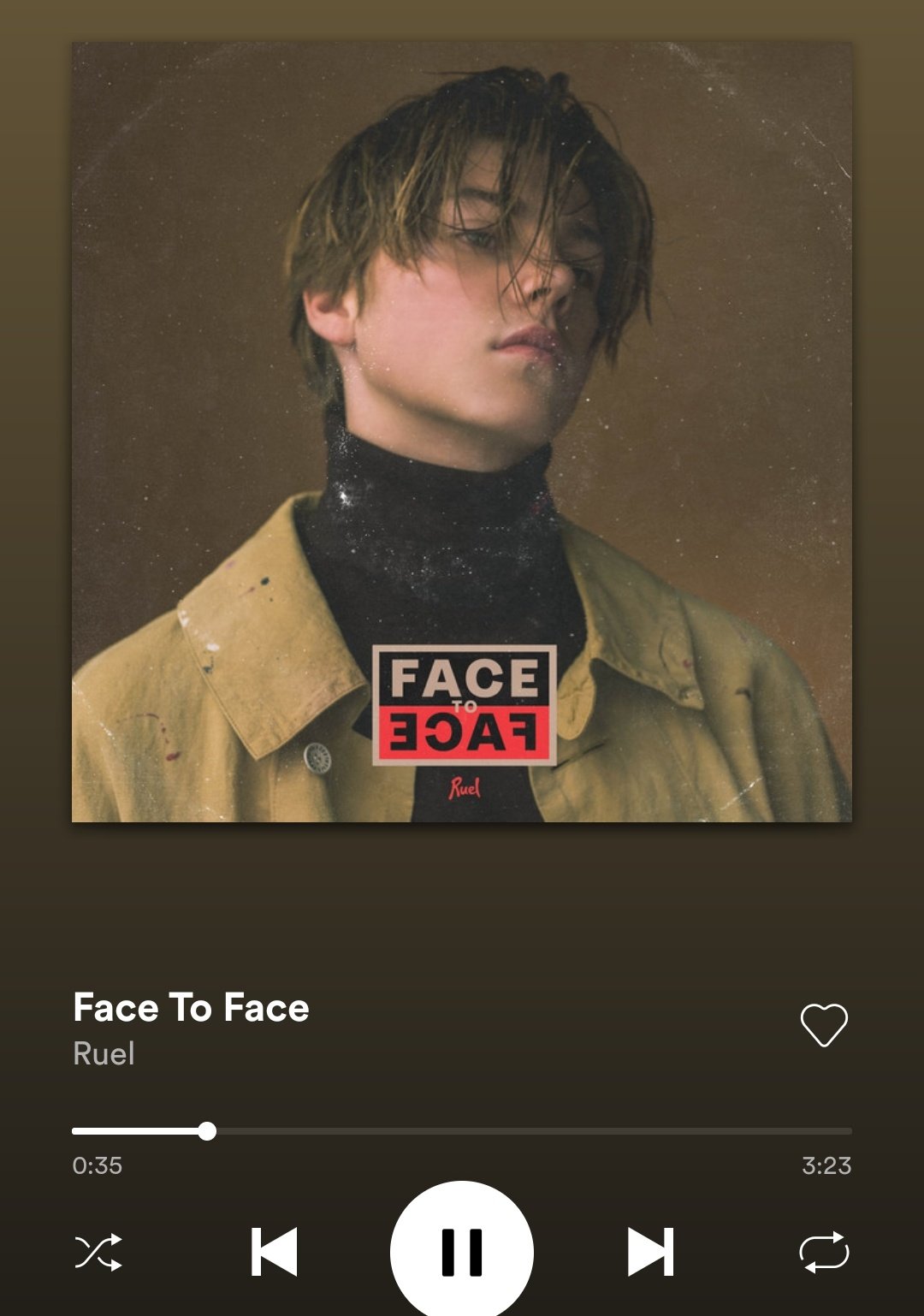 Á´®á´±cestlavie 90 On Twitter Song Recommendation By Bts Twt Taehyung Face To Face By Ruel Https T Co Cfjypdyvlc