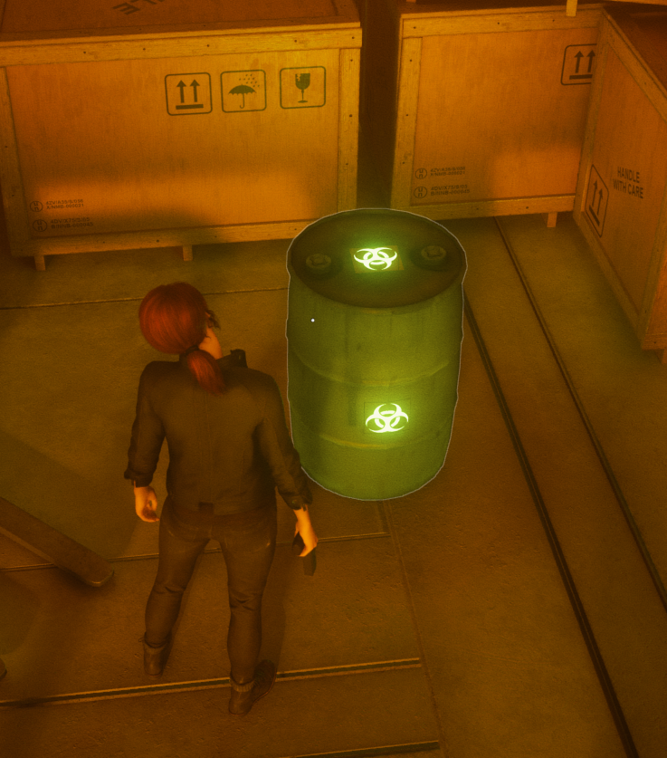 I fucking love green barrels in video games and hope they never go away