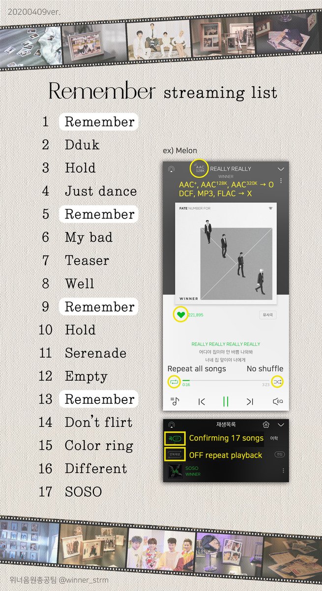 WINNER 음원 총공팀 tweet media