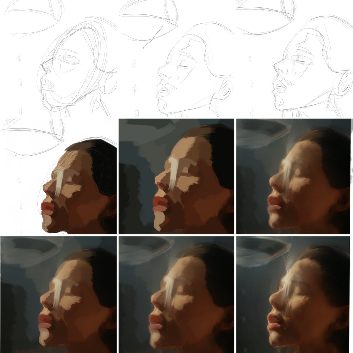 kai_0fficial_'s tweet photo. I draw this on my iPad Should I do this as a real life painting to? https://t.co/XwsUhPivZJ