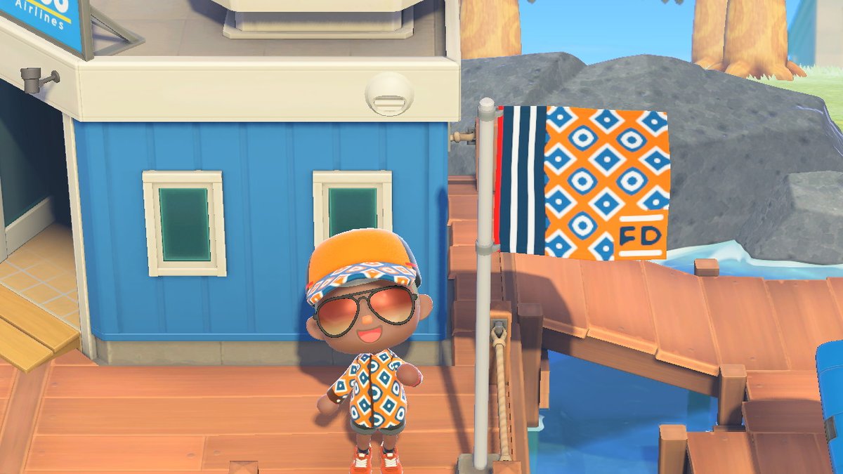 NnoooTV's tweet photo. FD Clothing Inc OJ colours are now uploaded!! MA-1259-4185-8805 #AnimalCrossing #ACNH #NintendoSwitch https://t.co/1Rk3XXnqqi