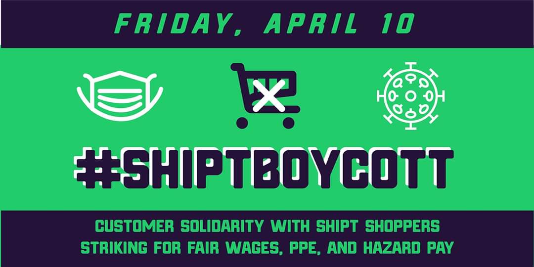 CindaRolla's tweet photo. Are you a Shipt Member?  Support your Shoppers as we risk our lives amidst pay cuts and fear culture. #shiptboycott #boycottshipt @shipt https://t.co/RgPIK3vSbQ