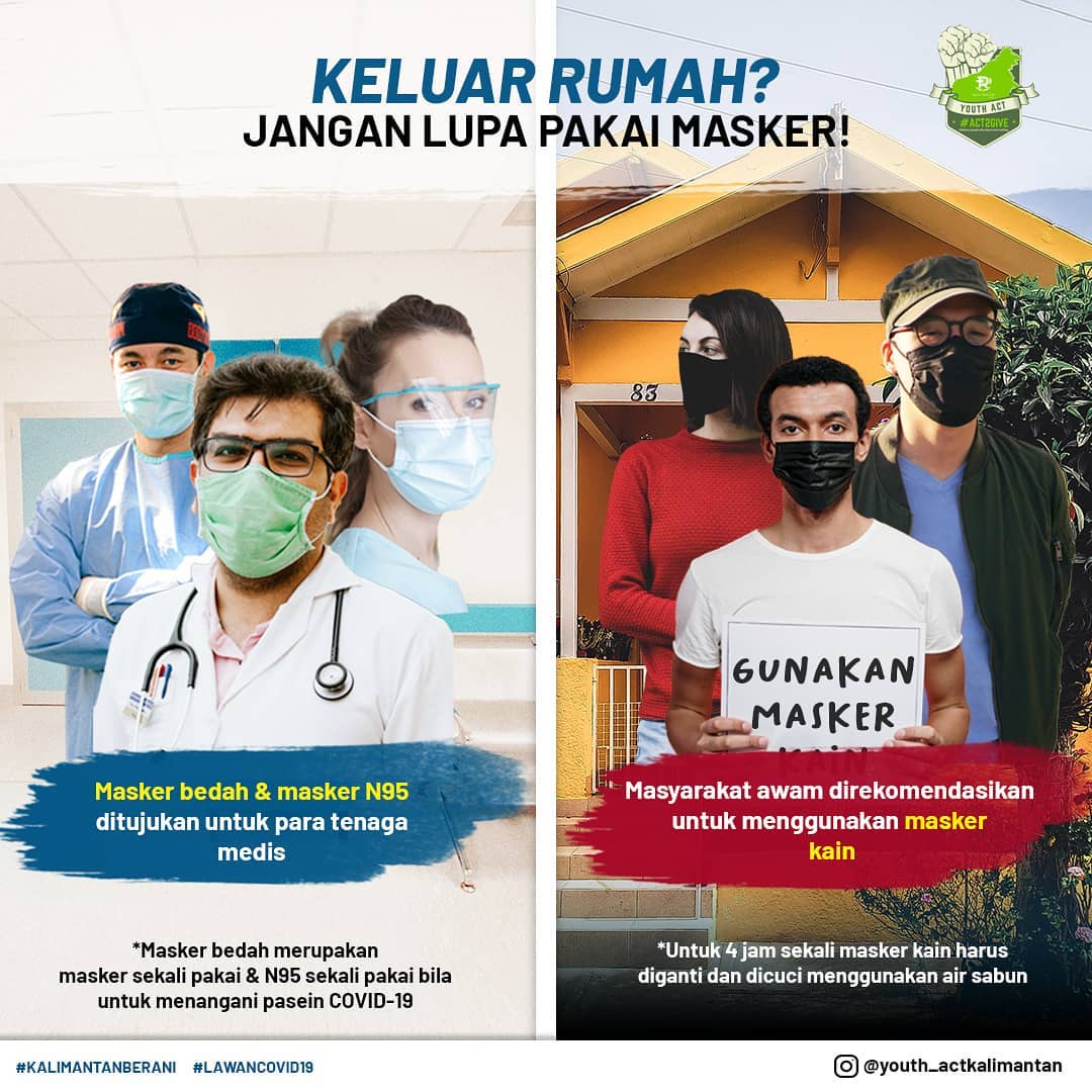 act2give's tweet photo. PAKAI MASKER 

A thread
#KalimantanBerani #Maskeruntuksemua https://t.co/LP4CxtwffR