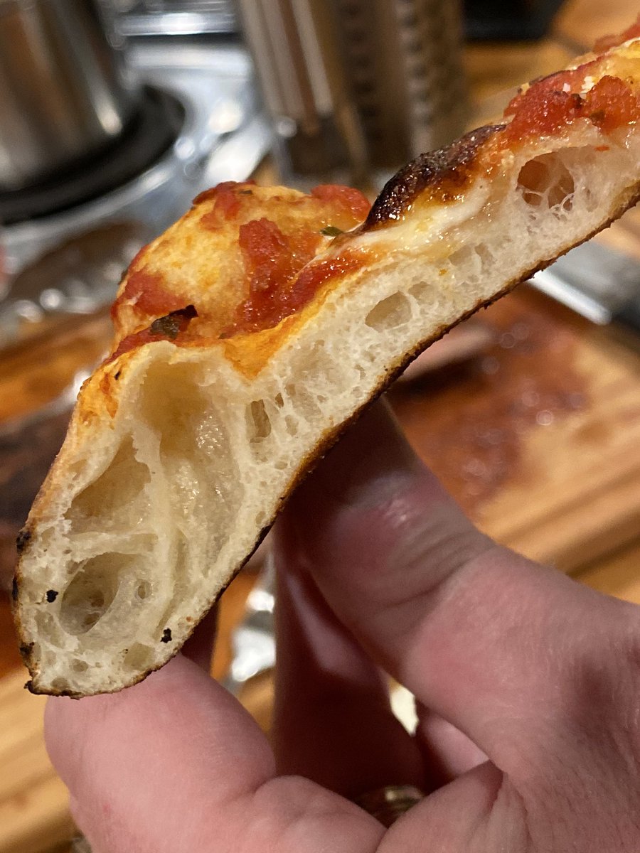 I mean. This is with single day counter proofed dough.