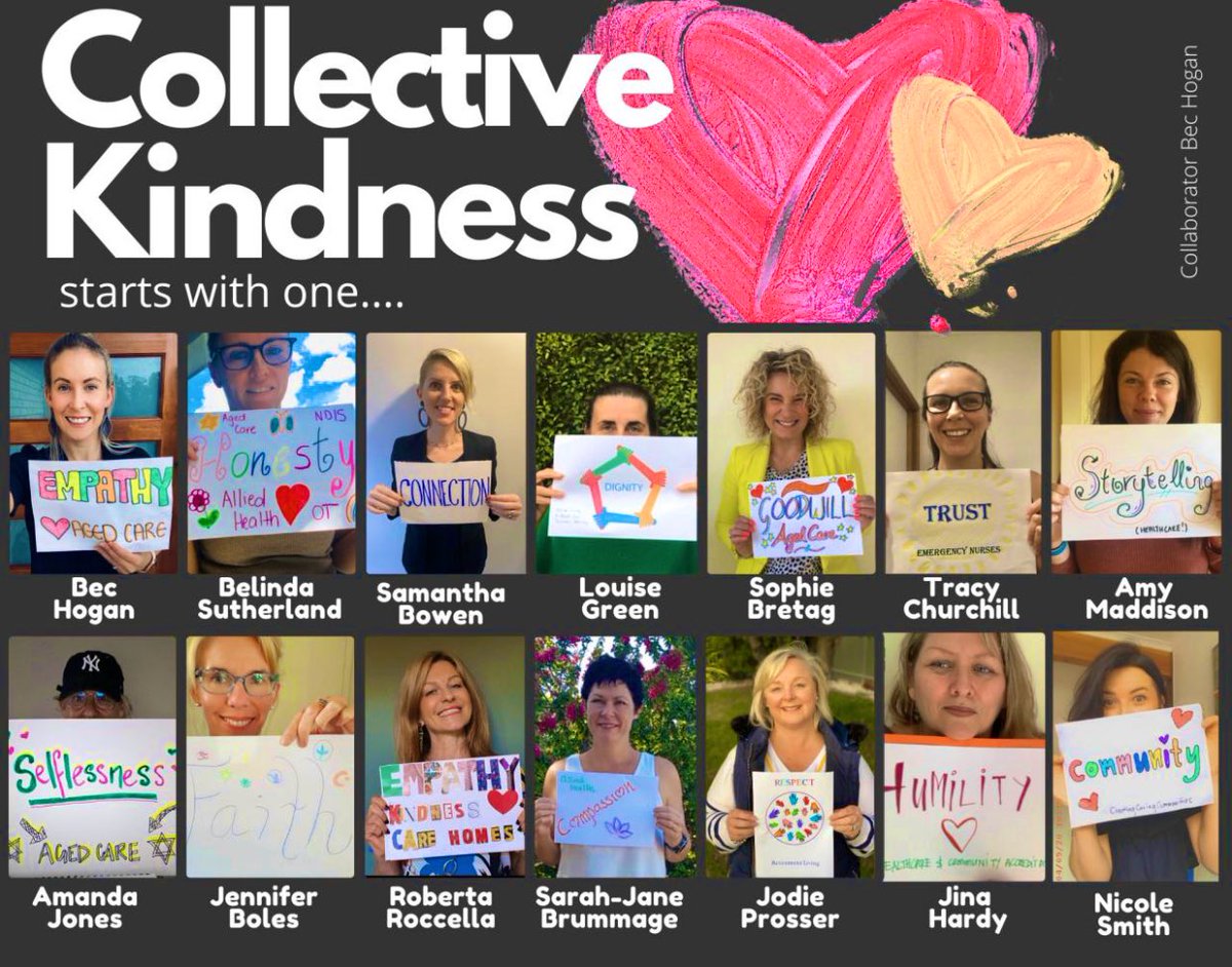 #collectivekindness starts with one... and this is what I like to do in my spare time, is remind people that kindness is important and I thank all the #femaleleaders with true #heartleadership that jumped on board with me to do this 💕
 
Don’t let #COVID19 dim your kindness light